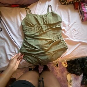 Catalina Green Bathing Suit